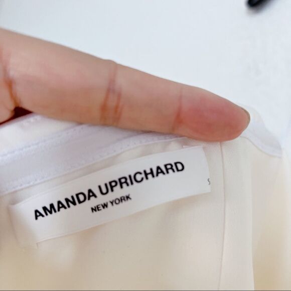 Amanda Uprichard Queen Gown in Ivory. Size small - Picture 10 of 10